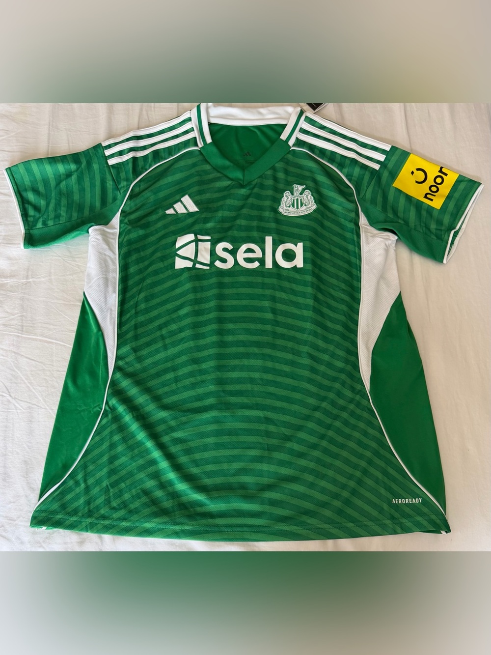 Adidas Newcastle United Away Green Soccer Jersey JJ2251 Women’s Sz: Large